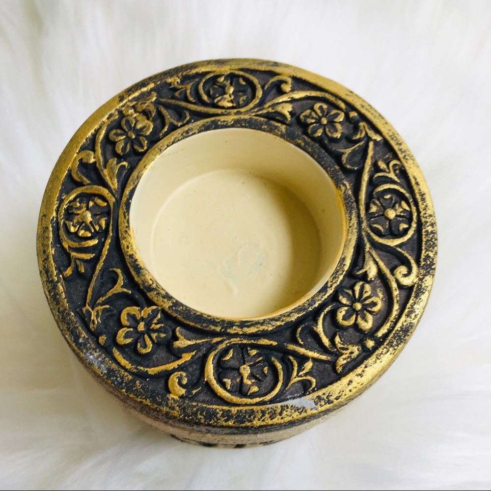 HOPE candle π― votive holder gold beige - Picture 2 of 5